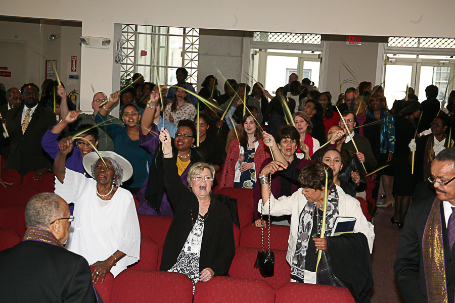 Celebration during Palm Sunday